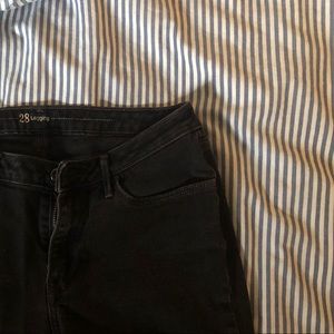 Levi’s 501 black skinny jeans